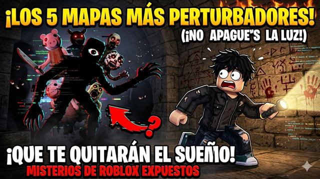 Mapas Roblox: Los 5 Mapas de Terror más perturbadores de Roblox que te quitarán el sueño